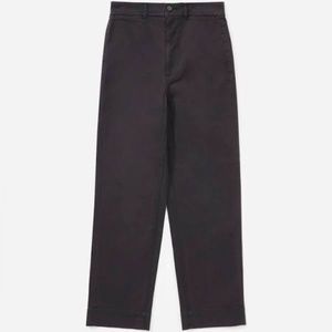 Everlane pants Lightweight Straight-Leg Crop in black S size 4 High Rise 28"